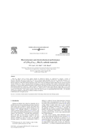 Microstructure and electrochemical performance of LiNi0.6Co 0.4-xMnxO2 cathode materials