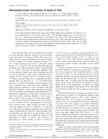 Nanometer-scale conversion of Si3N4 to SiOx