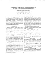 New iterative WLS Chebyshev approximation method for the design of two-dimensional FIR digital filters