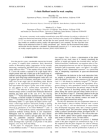 N-chain Hubbard model in weak coupling