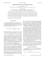 Radiative leptonic B decays in the light front model