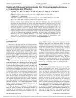 Studies of ZnSe-based semiconductor thin films using grazing incidence x-ray scattering and diffraction