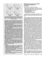 Interferometric measurements of the thickness of nematic liquid crystal films with a free surface