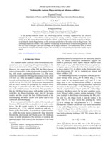 Probing the radion-Higgs mixing at photon colliders