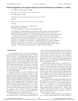 Antiferromagnetism and superconductivity of the two-dimensional extended t-J model