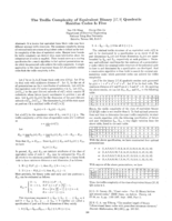 Trellis complexity of equivalent binary [17, 9] quadratic residue codes is five