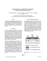 Depletion-mode GaAs MOSFETs with negligible drain current drift and hysteresis
