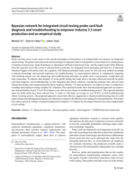 Bayesian network for integrated circuit testing probe card fault diagnosis and troubleshooting to empower Industry 3.5 smart production and an empirical study