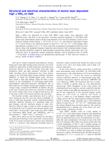 Structural and electrical characteristics of atomic layer deposited high κ HfO2 on GaN
