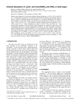 Infrared absorption of cyclic- and trans-NaNO2 and KNO2 in solid argon