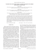 Constraints from electric dipole moments on chargino baryogenesis in the minimal supersymmetric standard model