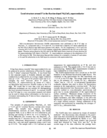 Local structure around F in the fluorine-doped Nd2CuO4 superconductor