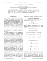 Lepton polarization asymmetry in B-K(*)l+l-