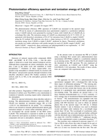 Photoionization efficiency spectrum and ionization energy of C2H5SO