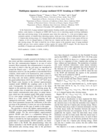 Multilepton signatures of gauge mediated SUSY breaking at CERN LEP II