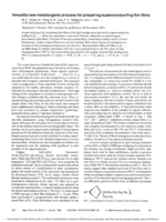 Versatile new metalorganic process for preparing superconducting thin films