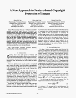 A new approach to feature-based copyright protection of images
