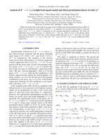 Analysis of  K+ → e + νeγ  in light-front quark model and chiral perturbation theory of order  p6