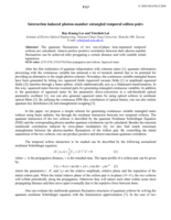 Interaction induced photon-number entangled temporal soliton pairs
