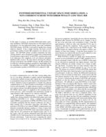 Extended differential unitary space-time modulation: A non-coherent scheme with error penalty less than 3DB