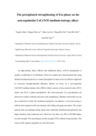 The precipitated strengthening of Eta phase on the non-equimolar CoCrNiTi medium-entropy alloys (Invited Speaker)