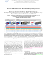 NewsNet: A novel dataset for hierarchical temporal segmentation