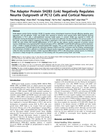 The adaptor protein SH2B3 (LNK) negatively regulates neurite outgrowth of PC12 cells and cortical neurons