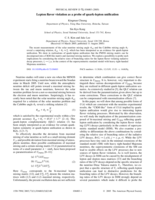 Lepton flavor violation as a probe of quark-lepton unification