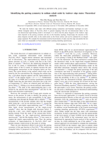 Identifying the pairing symmetry in sodium cobalt oxide by Andreev edge states: Theoretical analysis