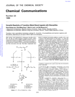 Versatile reactivity of transition metal dienyl ligands with dienophiles