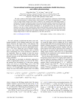 Unconventional neutrino mass generation, neutrinoless double beta decays, and collider phenomenology
