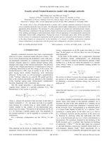 Exactly solved Frenkel-Kontorova model with multiple subwells