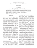 Direct signals of low scale gravity at [formula presented] colliders
