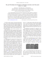 N H2 and NH bonding sites determined by STM-induced activation on the N H3 -reacted Si (111) -7×7 surface