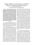 Adaptive Mobile Location Estimator with NLOS Mitigation using Fuzzy Inference Scheme