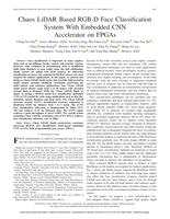 Chaos LiDAR Based RGB-D Face Classification System With Embedded CNN Accelerator on FPGAs
