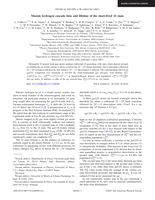 Muonic hydrogen cascade time and lifetime of the short-lived 2S state