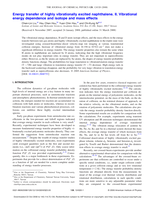 Energy transfer of highly vibrationally excited naphthalene. II. Vibrational energy dependence and isotope and mass effects