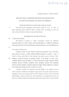 MOLTEN IRON-ASSISTED METHOD FOR PRODUCING ALUMINUM NITRIDE AND DEVICE THEREOF(專利結件)
