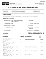 EAR-WORN EDDY CURRENT MEASUREMENT DEVICE AND EAR-WORN SENSOR