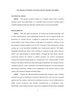 WEARABLE SENSING SYSTEM AND WEARABLE SENSOR