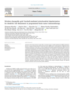 Wireless chargeable gold Yarnball-mediated mitochondrial depolarization for dendritic cell detainment in programmed brain tumor immunotherapy