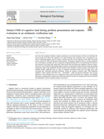 Distinct P300 of cognitive load during problem presentation and response evaluation in an arithmetic verification task
