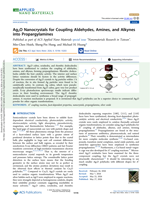 Ag2O Nanocrystals for Coupling Aldehydes, Amines, and Alkynes into Propargylamines