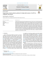Suppressing ceramic-polymer gelation for high-solid-content of LLZTO in composite electrolytes