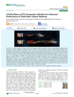LiFePO4/Nano-LLZTO Composite Cathodes for Enhanced Performance of Solid-State Lithium Batteries
