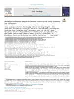 Should sub-millimeter margins be deemed positive in oral cavity squamous cell carcinoma?